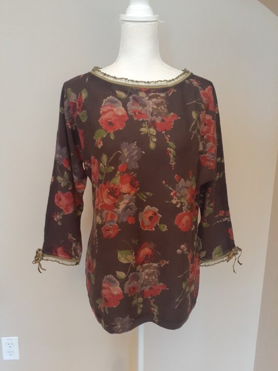 Lauren Ralph Lauren Sweaters - Lauren Ralph Lauren Floral/Ribbon Sweater